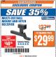 Harbor Freight ITC Coupon MULTI-USE BALL MOUNT AND HITCH RECEIVER Lot No. 66966 Expired: 4/10/18 - $29.99