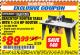 Harbor Freight ITC Coupon BENCHTOP ROUTER TABLE WITH 1-3/4 HP ROUTER Lot No. 95380 Expired: 9/30/17 - $89.99