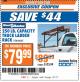 Harbor Freight ITC Coupon 250 LB. CAPACITY TRUCK LADDER RACK Lot No. 66187 Expired: 8/1/17 - $79.99