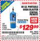 Harbor Freight ITC Coupon 40 LB. PORTABLE SODA BLASTER Lot No. 60801/67625/61850 Expired: 4/30/15 - $129.99
