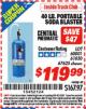 Harbor Freight ITC Coupon 40 LB. PORTABLE SODA BLASTER Lot No. 60801/67625/61850 Expired: 4/30/16 - $119.99