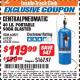 Harbor Freight ITC Coupon 40 LB. PORTABLE SODA BLASTER Lot No. 60801/67625/61850 Expired: 7/31/17 - $119.99