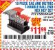 Harbor Freight Coupon 18 PIECE SAE AND METRIC T-HANDLE BALL END HEX KEY SET Lot No. 96645/62476/63166/63167 Expired: 9/26/15 - $11.99
