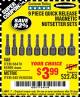 Harbor Freight Coupon 9 PIECE QUICK CHANGE MAGNETIC NUTSETTER SETS Lot No. 65806/68478/68519/60384 Expired: 7/1/17 - $3.99
