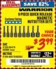 Harbor Freight Coupon 9 PIECE QUICK CHANGE MAGNETIC NUTSETTER SETS Lot No. 65806/68478/68519/60384 Expired: 3/31/18 - $3.99