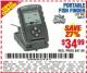 Harbor Freight Coupon PORTABLE FISH FINDER Lot No. 62675/94511 Expired: 7/1/15 - $34.99