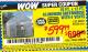 Harbor Freight Coupon 10 FT. X 12 FT. ALUMINUM GREENHOUSE WITH 4 VENTS Lot No. 69893/93358/63353 Expired: 9/3/15 - $599.99
