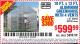 Harbor Freight Coupon 10 FT. X 12 FT. ALUMINUM GREENHOUSE WITH 4 VENTS Lot No. 69893/93358/63353 Expired: 11/12/15 - $599.99