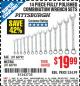 Harbor Freight Coupon 14 PIECE FULLY POLISHED COMBINATION WRENCH SETS Lot No. 68792/68790 Expired: 2/28/15 - $19.99