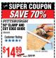 Harbor Freight Coupon 50" CLAMP AND CUT EDGE GUIDE Lot No. 66581 Expired: 2/5/17 - $14.99