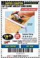Harbor Freight Coupon 50" CLAMP AND CUT EDGE GUIDE Lot No. 66581 Expired: 10/31/17 - $14.99