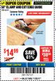 Harbor Freight Coupon 50" CLAMP AND CUT EDGE GUIDE Lot No. 66581 Expired: 11/26/17 - $14.99