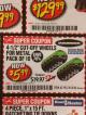 Harbor Freight Coupon WARRIOR 4-1/2" CUT-OFF WHEELS FOR METAL - PACK OF 10 Lot No. 61195/45430 Expired: 10/31/17 - $5.99
