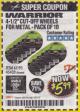 Harbor Freight Coupon WARRIOR 4-1/2" CUT-OFF WHEELS FOR METAL - PACK OF 10 Lot No. 61195/45430 Expired: 4/30/18 - $5.99