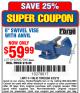 Harbor Freight Coupon 6" SWIVEL VISE WITH ANVIL Lot No. 67040/61926/63189 Expired: 6/29/15 - $59.99