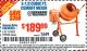 Harbor Freight Coupon 3-1/2 CUBIC FT. CEMENT MIXER Lot No. 67536/61932 Expired: 12/19/15 - $189.99