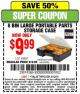 Harbor Freight Coupon 8 BIN LARGE PORTABLE PARTS STORAGE CASE Lot No. 93927 Expired: 4/12/15 - $9.99