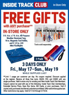 Harbor Freight FREE Coupon U.S. GENERAL 18 IN. MAGNETIC TOOL HOLDER Lot No. 60433/61199 Expired: 5/19/24 - FWP
