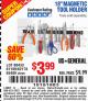 Harbor Freight Coupon 18" MAGNETIC TOOL HOLDER Lot No. 65489/60433/61199/62178 Expired: 11/14/15 - $3.99
