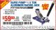Harbor Freight Coupon RAPID PUMP 1.5 TON ALUMINUM RACING JACK Lot No. 68053/69252/60569/62160/62496/62516 Expired: 8/5/15 - $59.99