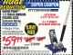 Harbor Freight Coupon RAPID PUMP 1.5 TON ALUMINUM RACING JACK Lot No. 68053/69252/60569/62160/62496/62516 Expired: 6/30/16 - $59.99