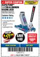 Harbor Freight Coupon RAPID PUMP 1.5 TON ALUMINUM RACING JACK Lot No. 68053/69252/60569/62160/62496/62516 Expired: 11/7/17 - $59.99