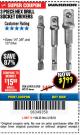 Harbor Freight Coupon WARRIOR HEX SHANK SOCKET DRIVER SET 3 PC. Lot No. 68513/63909/63928 Expired: 3/18/18 - $1.99