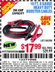 Harbor Freight Coupon 16 FT. 6 GAUGE HEAVY DUTY BOOSTER CABLES Lot No. 60396 Expired: 8/29/15 - $17.99