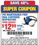 Harbor Freight Coupon GERSON P95 MAINTENANCE-FREE DUAL CARTRIDGE RESPIRATOR, MEDIUM Lot No. 66554 Expired: 4/27/15 - $12.99