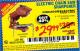 Harbor Freight Coupon CHICAGO ELECTRIC POWER TOOLS ELECTRIC CHAINSAW SHARPENER Lot No. 63803/68221/63804 Expired: 4/1/15 - $29.99