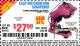 Harbor Freight Coupon CHICAGO ELECTRIC POWER TOOLS ELECTRIC CHAINSAW SHARPENER Lot No. 63803/68221/63804 Expired: 4/18/15 - $27.99