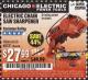 Harbor Freight Coupon ELECTRIC CHAIN SAW SHARPENER Lot No. 63804/63803/61613/68221 Expired: 2/28/17 - $27.99