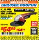 Harbor Freight ITC Coupon 9" HEAVY DUTY ANGLE GRINDER Lot No. 69085 Expired: 4/30/18 - $54.99