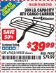 Harbor Freight ITC Coupon 300 LB. CAPACITY ATV CARGO CARRIER Lot No. 67623/69858 Expired: 9/30/15 - $39.99