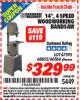Harbor Freight ITC Coupon 14", 4 SPEED WOODWORKING BAND SAW Lot No. 67595/60564 Expired: 4/30/16 - $329.99