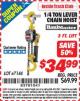 Harbor Freight ITC Coupon 1/4 TON LEVER CHAIN HOIST Lot No. 67144 Expired: 8/31/15 - $34.99