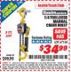 Harbor Freight ITC Coupon HAUL-MASTER 1/4 TON LEVER MANUAL CHAIN HOIST Lot No. 67144 Expired: 11/30/15 - $34.99