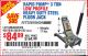 Harbor Freight Coupon RAPID PUMP 3 TON LOW PROFILE HEAVY DUTY STEEL FLOOR JACK Lot No. 64264/64266/64879/64881/61282/62326/61253 Expired: 12/1/15 - $84.99