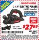 Harbor Freight ITC Coupon 3-1/4" ELECTRIC PLANER Lot No. 61691/91062 Expired: 4/30/15 - $27.99