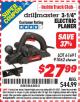 Harbor Freight ITC Coupon 3-1/4" ELECTRIC PLANER Lot No. 61691/91062 Expired: 6/30/15 - $27.99