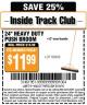 Harbor Freight ITC Coupon 24" HEAVY DUTY PUSH BROOM Lot No. 94721/60252 Expired: 5/19/15 - $11.99