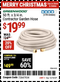 Harbor Freight FREE Coupon $ OFF ANY SHOP PRESS Lot No. 32879/33497 Expired: 12/7/23 - NPR