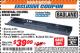 Harbor Freight ITC Coupon UNIVERSAL CHANNEL WINCH MOUNT Lot No. 62446/90476 Expired: 11/30/17 - $39.99