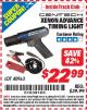 Harbor Freight ITC Coupon XENON ADVANCE TIMING LIGHT Lot No. 40963 Expired: 2/28/15 - $22.99