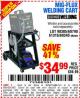 Harbor Freight Coupon CHICAGO ELECTRIC WELDING CART Lot No. 61316/69340/60790 Expired: 9/3/15 - $34.99