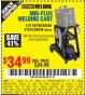 Harbor Freight Coupon MIG-FLUX WELDING CART Lot No. 69340/60790/90305/61316 Expired: 10/18/15 - $34.99