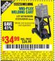 Harbor Freight Coupon CHICAGO ELECTRIC WELDING CART Lot No. 61316/69340/60790 Expired: 10/18/15 - $34.99