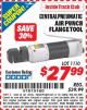 Harbor Freight ITC Coupon AIR PUNCH FLANGE TOOL Lot No. 1110 Expired: 2/28/15 - $27.99