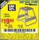 Harbor Freight Coupon 1000 LB. CAPACITY DIRT BIKE STAND Lot No. 67151 Expired: 8/1/15 - $19.99