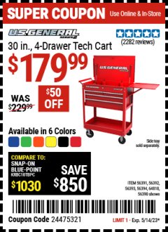 Harbor Freight FREE Coupon $10 OFF ANY PORTLAND PRODUCT Lot No. 62630/63075/62337/62469/64497/62896/63190/63254/69293/6171463255 Expired: 5/8/23 - FWP